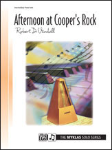 Afternoon at Cooper's Rock piano sheet music cover